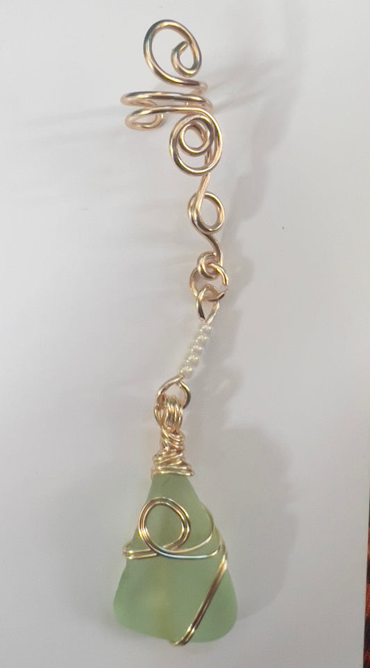 Ear cuff Cristal de Playa