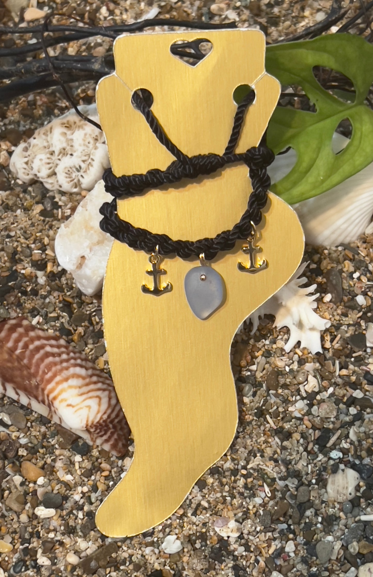 Tobilleras que llevan el mar contigo “Gold Filled Charms”